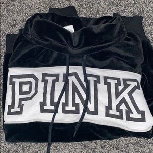 PINK velvet pullover